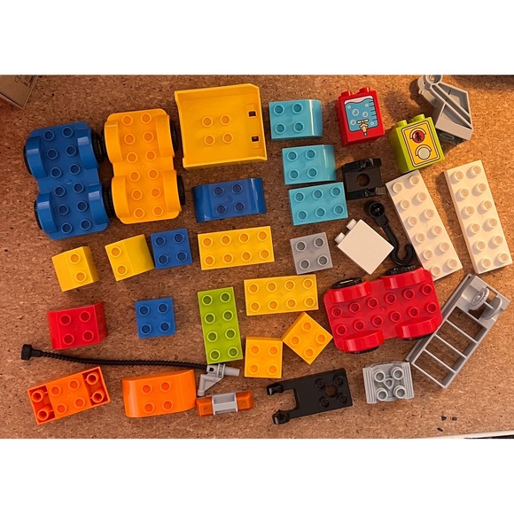 LEGO Duplo My First Cars and Trucks Toddler Set 10816 Excellent Building Toy - Picture 2 of 3
